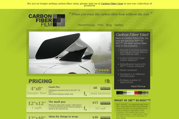 carbonfiberfilm.com site used Cff