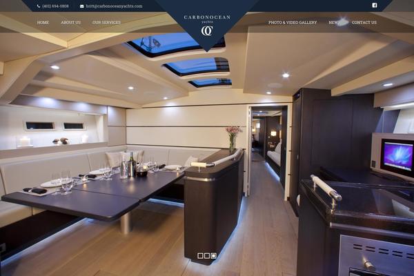Concierge theme site design template sample