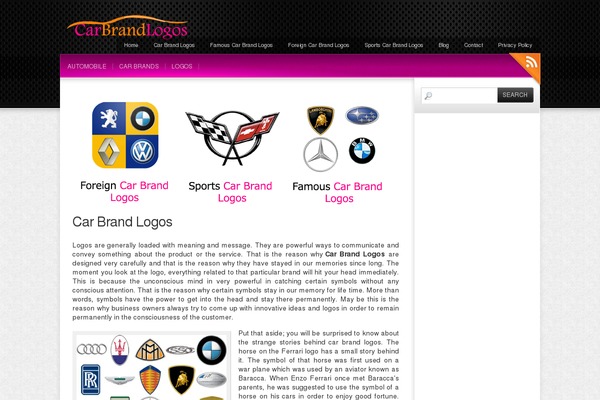 Colorbold theme site design template sample