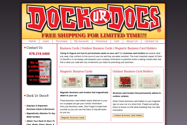 Site using Back To Top plugin