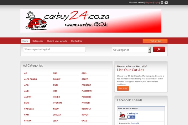 ClassiPress theme site design template sample