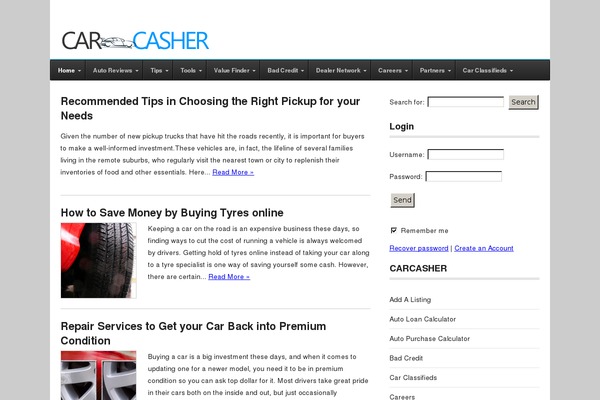 Site using classyfrieds plugin