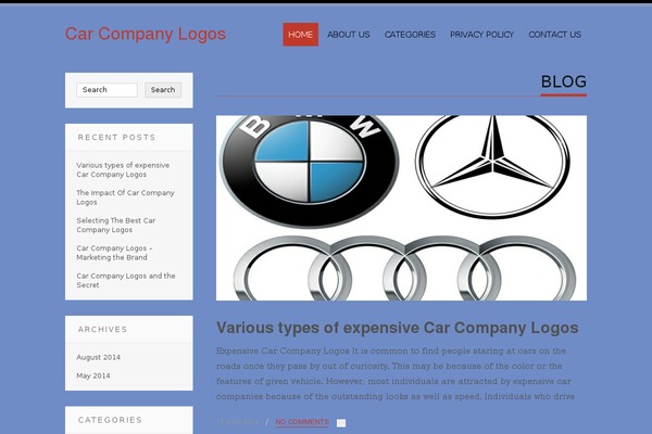 carcompanylogos.org site used Tesla