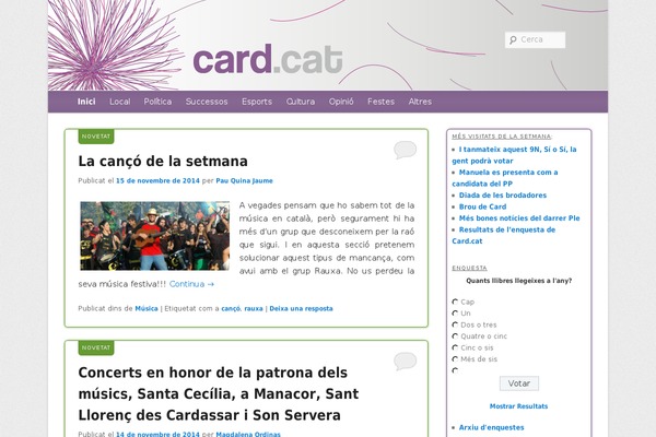 Site using Event Calendar plugin