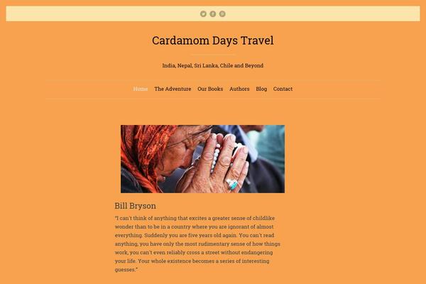 Literary theme site design template sample