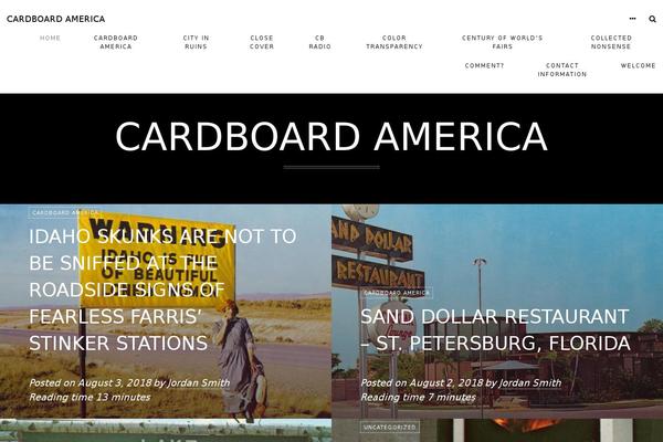Varia theme site design template sample