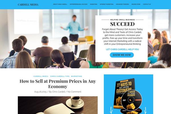 Marketing-expert theme site design template sample