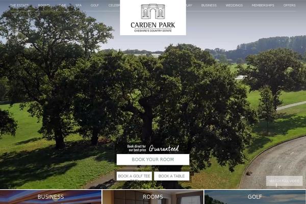 cardenpark.co.uk site used Carden
