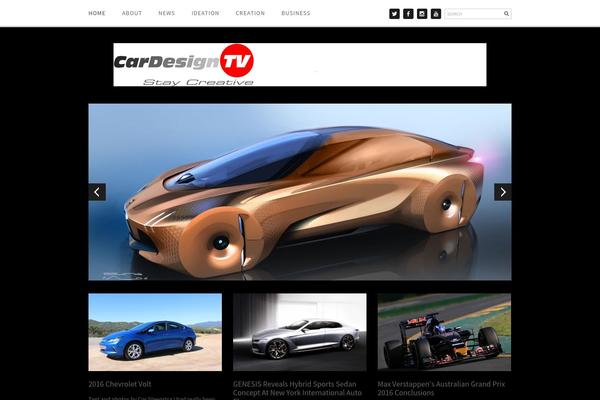 Creativeblogres theme site design template sample