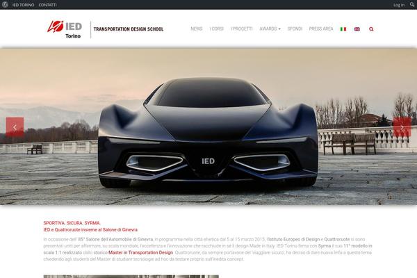 Ample theme site design template sample