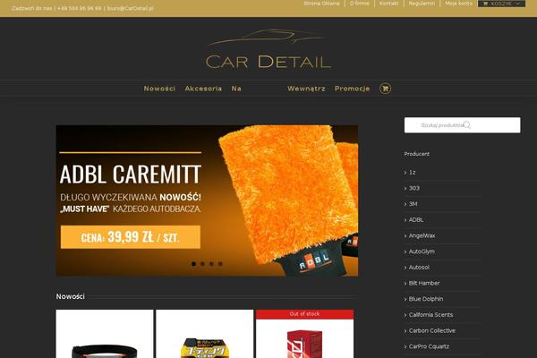 Site using jano wp and woocommerce advanced search plugin
