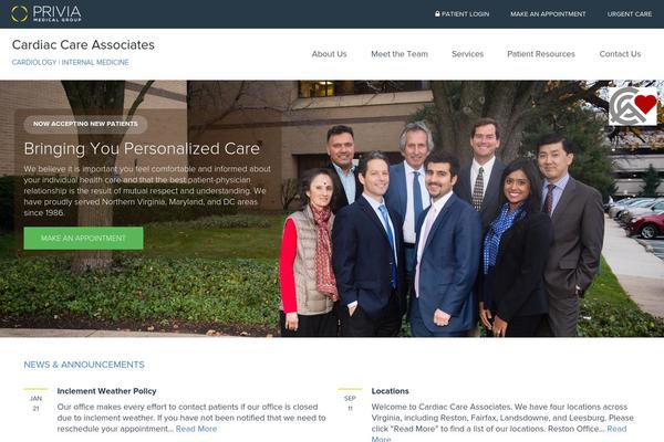 Priviaccs theme site design template sample