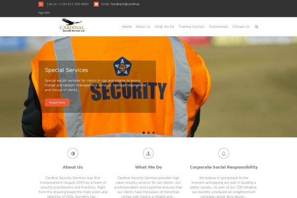 THBusiness theme site design template sample