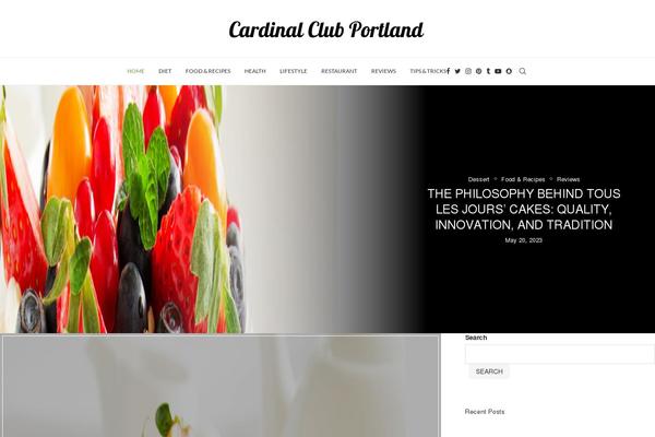 Site using Penci-portfolio plugin