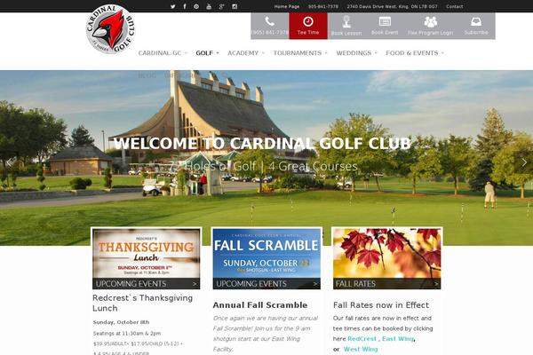cardinalgolfclub.com site used Uplands