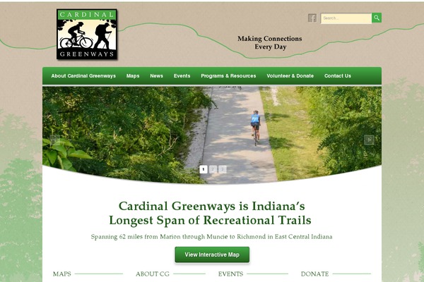 cardinalgreenways.org site used Landco