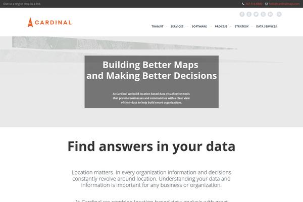Rocco theme site design template sample