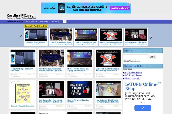Covertvideopress theme site design template sample