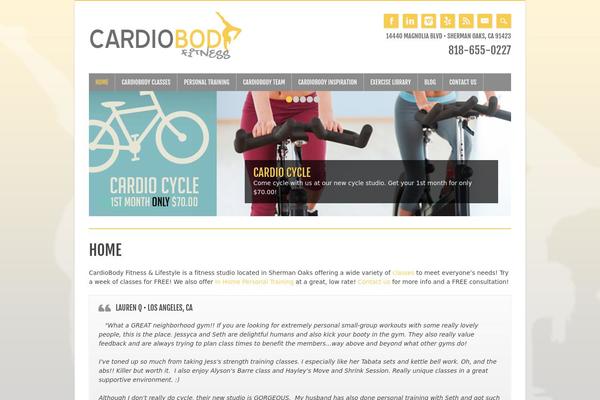 Magazino theme site design template sample