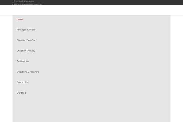 Impreza theme site design template sample