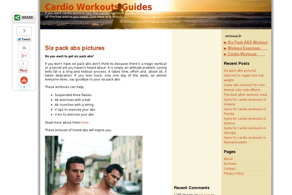 Prosense theme site design template sample
