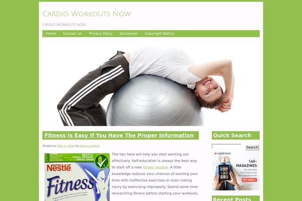 cardioworkoutsnow.com site used PersonalTrainer