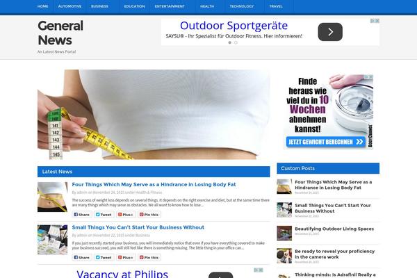 Twenty Seventeen theme site design template sample