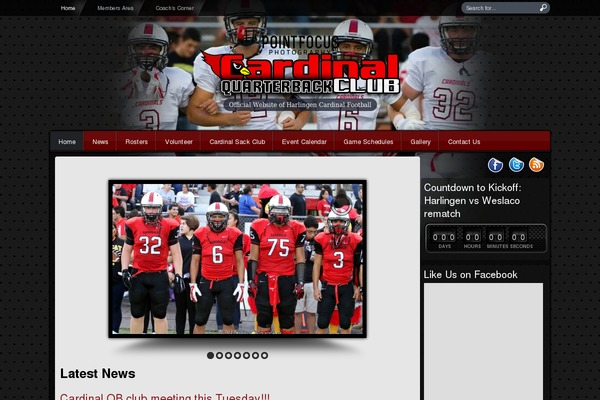 Soccer theme site design template sample