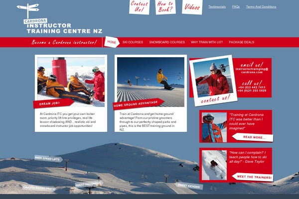 cardronainstructor.com site used Rzoom