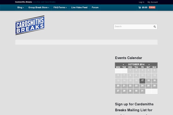Storefront theme site design template sample