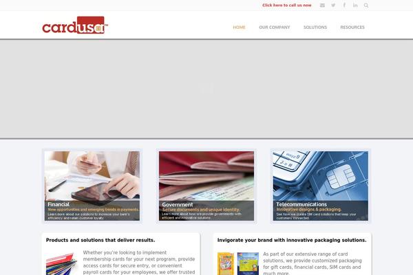 Spectro theme site design template sample