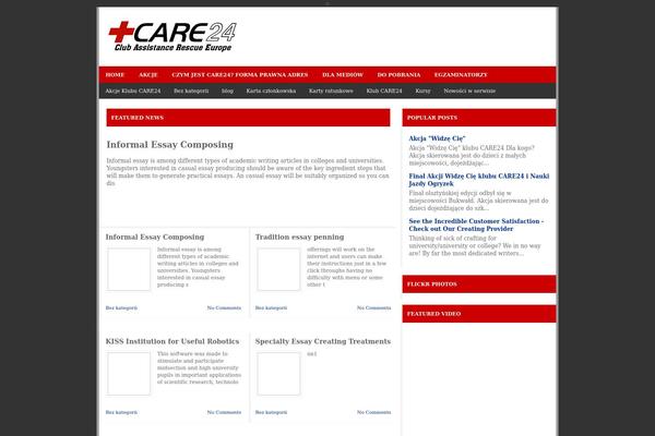 Gemer theme site design template sample