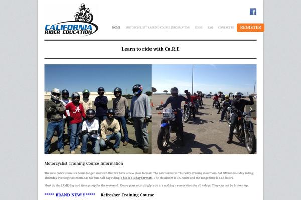 care2ride.net site used Wpex Adapt