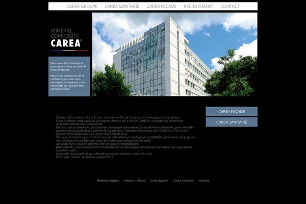 carea.fr site used Carea
