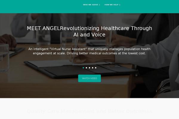 Ray theme site design template sample
