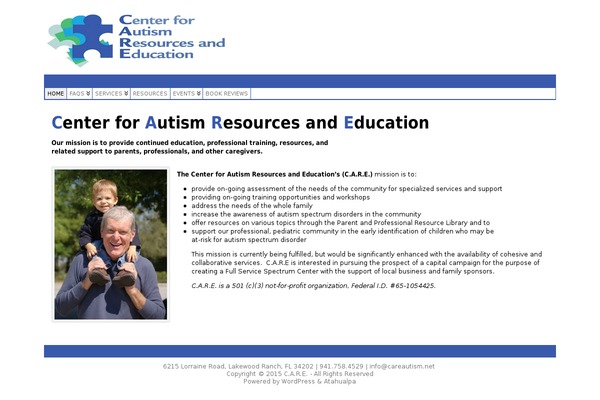 careautism.net site used Atahualpa