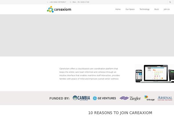 Site using Easy Modal plugin