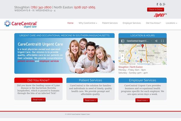 Customizr-child theme site design template sample