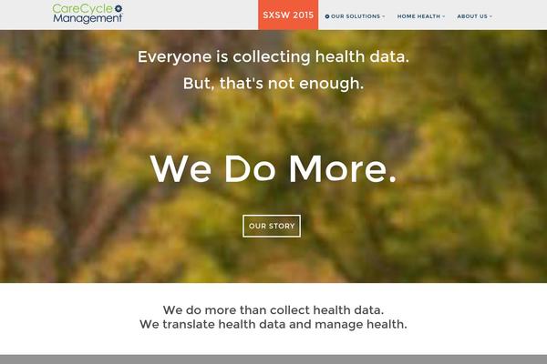 Parallax Pro theme site design template sample