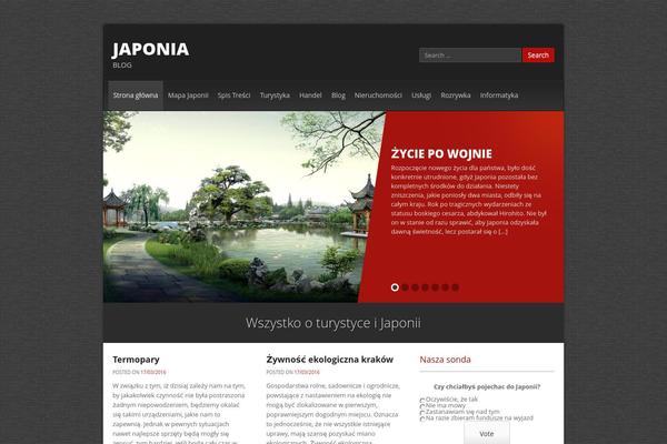 Monaco theme site design template sample
