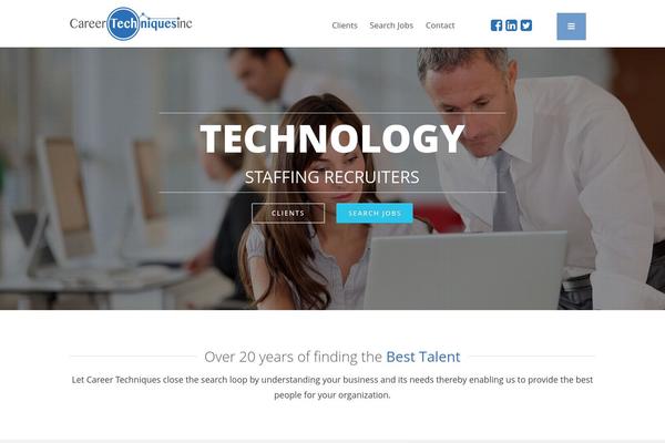 career-techniques.com site used Skeleton-basic