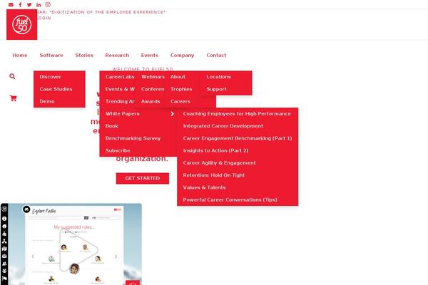 Impreza theme site design template sample