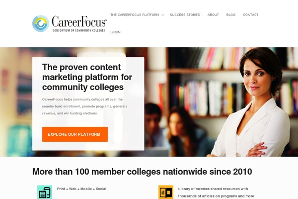 District theme site design template sample