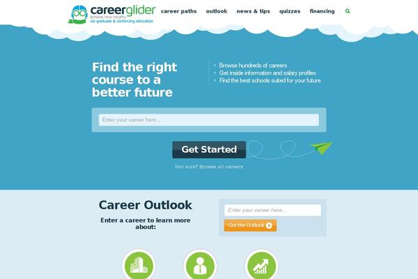 careerglider.com site used Careerglider