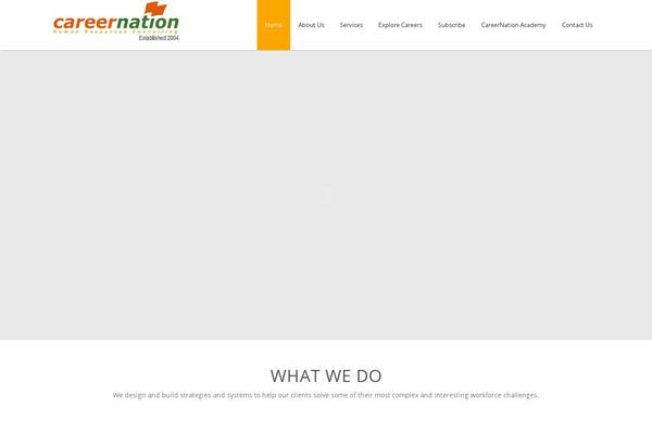 careernation.com site used Careernation