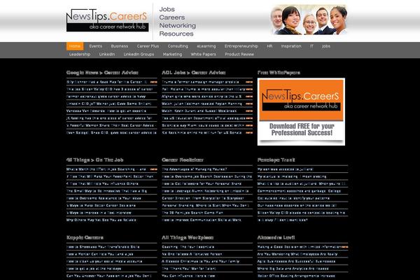 Onenews Premium theme site design template sample