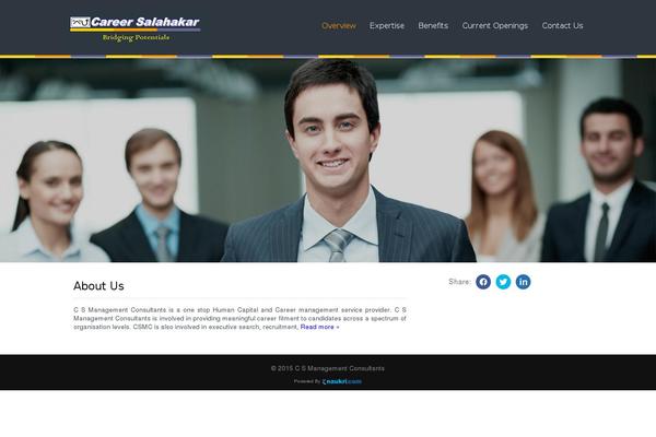 T1 theme site design template sample