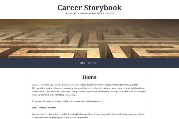 Everett theme site design template sample