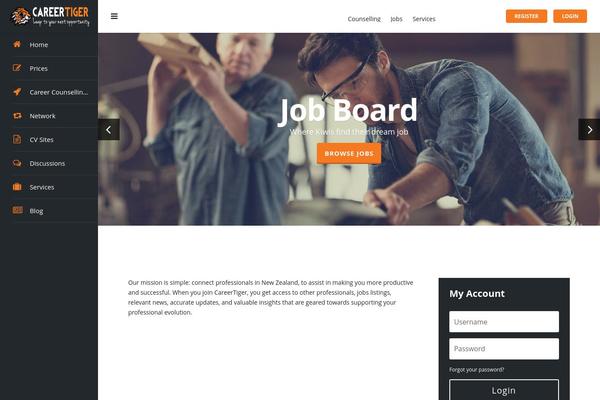 Site using BuddyPress Global Search plugin