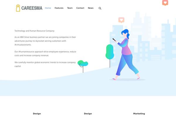 Site using Be-grid plugin